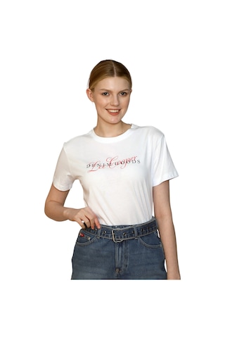 Lee Cooper Kadın T-shirt 242 Lcf 242007 Beyaz