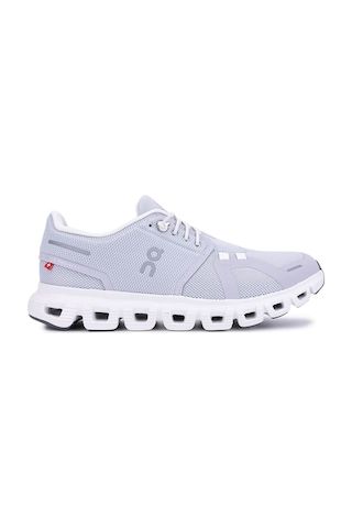 On Kadın Tekstil Sneakers & Spor Ayakkabı Cloud 6 Z Glacıer/whıte Gri