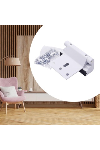 Homyl Ev Güvenlik Kapı Kilidi 800 Lbs Ofis Için Çocuk Beyaz