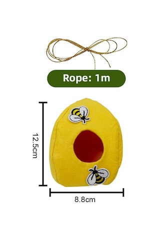 Ulzyvf Lebihmurah 4996 İğne Keçe Arı Kovanı, Kokusuz Tasarrufu Arıcılık Kutusu