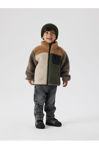 Name It Nmmmonico Teddy Unisex Çocuk Ceket 13243916 Çok Renkli