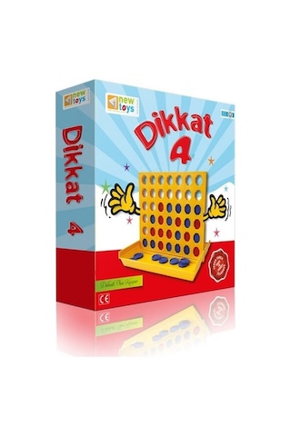 New Toys Dikkat 4 Oyunu Hedef 4 Zeka ve Akıl Oyunu