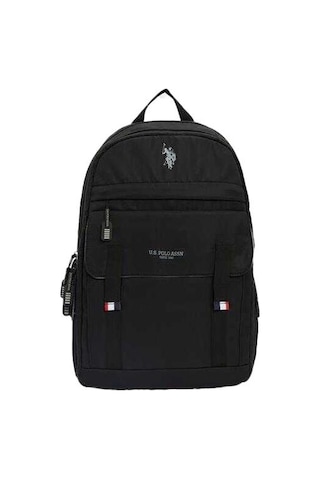 U.s. Polo Assn. Siyah Spor Sırt Çantası Plçan23123