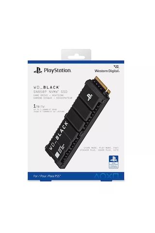 Wd Black Sn850p Playstation 5 Drive 1tb Soğutuculu M2 Hdd Ssd