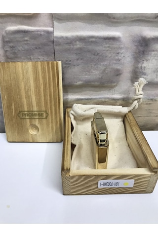 Promise Marka Muhtar Çakmağı Benzinli Sarı Gold