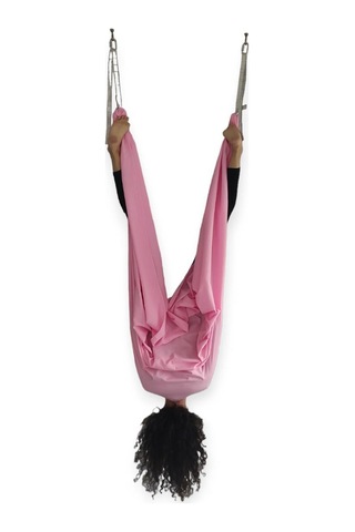 Naturecamp Nadi Pembe Yoga Hamak Seti