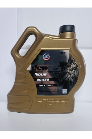 Dew Nous 20W-50 Motor Yağı 4 L