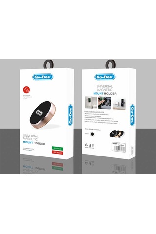 Go Des GD-HD626 Araç İçi Magnetik Telefon Tutucu Yapıştırmalı Tasarım - ZORE-267368