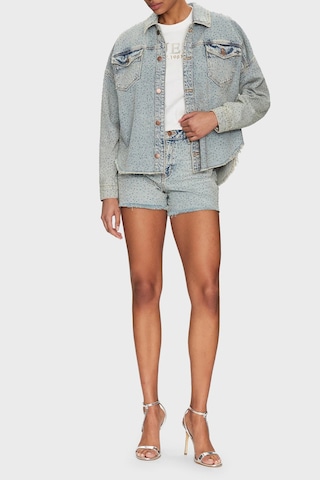 Guess Bayan Kot Ceket W5gn90 D5lq2 Grbg Açık Mavi Açık Mavi