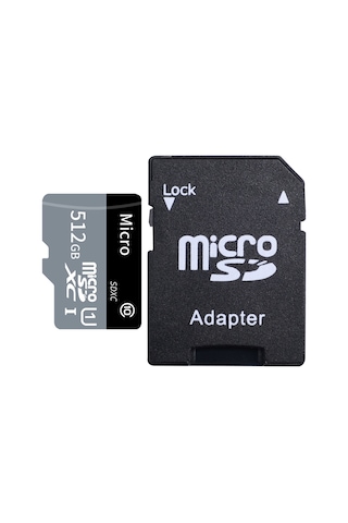 Wezone 512gb Mikro Sd Tf Kartı U1 C10 - Hd Video Kaydı, Çok Cihaz Desteği, Suya Dayanıklı, Yüksek Hızlı Bellek Kartı Kapasite Sahte