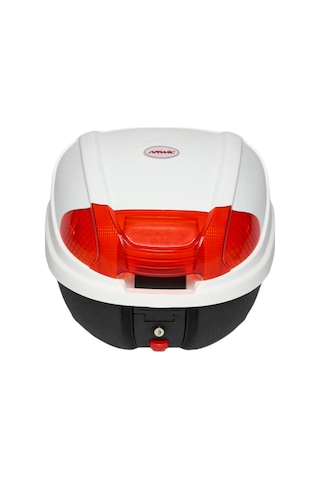 Cv 34 Motosiklet Çantası Beyaz Renkli