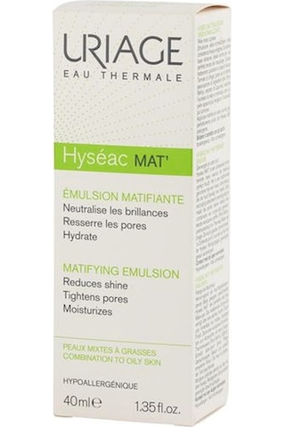 Uriage Hyseac Mat Karma ve Yağlı Ciltlere Özel Matlaştırıcı Emilsüyon 40 ML