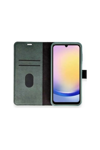Newface - 299 - Samsung Galaxy Uyumlu A05s Kılıf Trend S Plus Kapaklı Kılıf - Csmo-tex - - Yeşil
