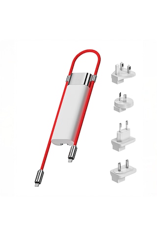 Sharge Pouch 3 Ü 1 Arada Powerbank - Siyah