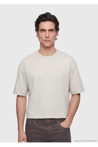 Ramsey Taş Düz Sweatshirt Taş Rengi