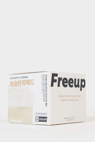 Defacto Free Up Cream Like Moist Pad 210ml – Yoğun Nemlendirici ve Rahatlatıcı Pamuk Ped F5681AXNS