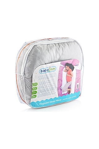 Babyjem Hamile Uyku Yastığı Gri / 5291