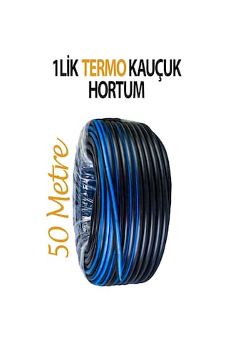 1'lik Termo Bahçe Sulama Hortum Isıya Ve Basınca Dayanıklı 50 Metre Uzunluğunda Sert Hortum