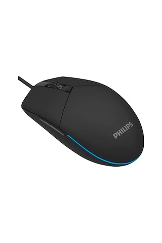 Philips G304 SPK9304 Işıklı Optik Oyuncu Mouse