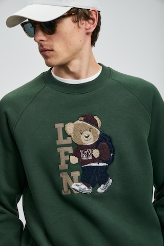 Lufian Erkek Storm Sweatshirt 112030172 Çimen Yeşili Çimen Yeşili