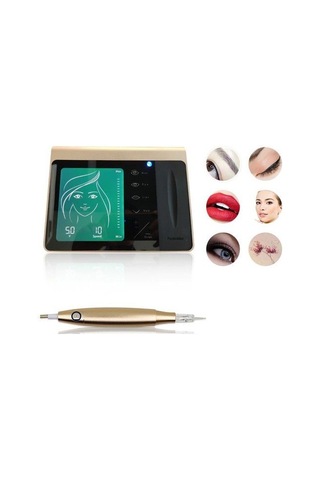 Profesyonel Kalıcı Makyaj Makinası Bb Glow Eyeliner Kıl Tekniği Saç Simulasyon Cihazı