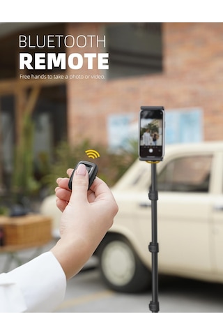 Lamicall Katlanabilir Tablet Tripod 360 Derece Dönme Kumandali Ft02