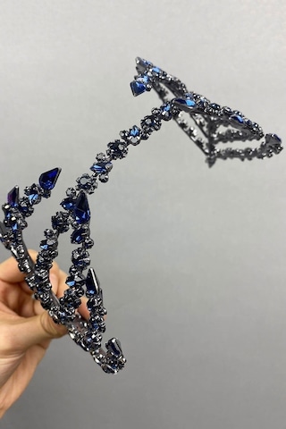 FdayAksesuar Gelin Saç Aksesuarı Çift Taraflı Helen Saç Aksesuarı Gelin Tacı FRDY31651