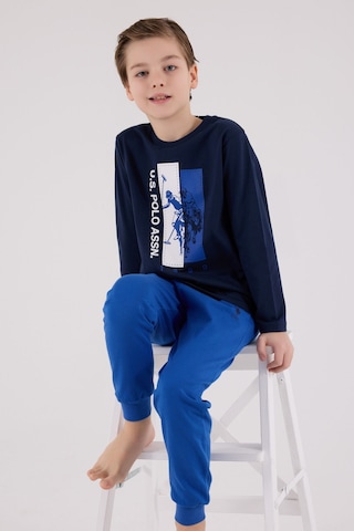 U.S. Polo Assn. U.s. Polo Assn Erkek Çocuk Lacivert Pijama Takımı Us2206-c-v2