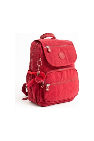Baginn Klinkır Kumaş Kapaklı Model Sırt Çantası Hafif Yağmur Geçirmez Kumaş İster Sırt İster Önde 001