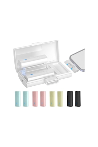 Lensgo 518c 5 Renkli Kablosuz Yaka Mikrofonu iOS Uyumlu