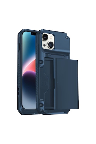 Buff Apple Uyumlu iPhone 14 Slide Armor Kılıf