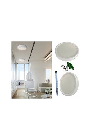 Cata Ct-5233b 18w Sıva Üstü Led Panel Yuvarlak Beyaz