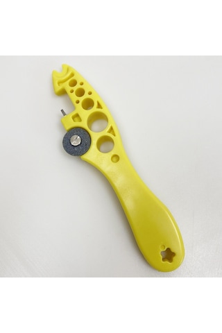 Geeroyoo Hemşireler İçin Çok Amaçlı Açıcı - Cam İlaç Şişeleri Hızlı Ve Güvenli Açma, Dayanıklı Malzemeyle Sarı