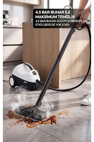 Sinbo SSC-6431 1500 W Buharlı Temizleyici + 13 Parça Aksesuar