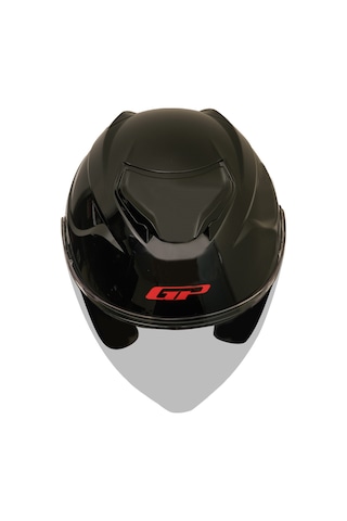 Gp Kompozit Mks009-gb Şeffaf Vizörlü Motosiklet Yarım Kask Çok Renkli