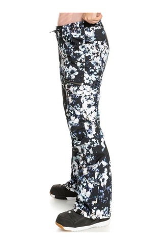 Roxy Nadia Printed Kadın Kayak Pantolonu-ERJTP03188ASD Kvj1-Anthracıte Sımple Dots