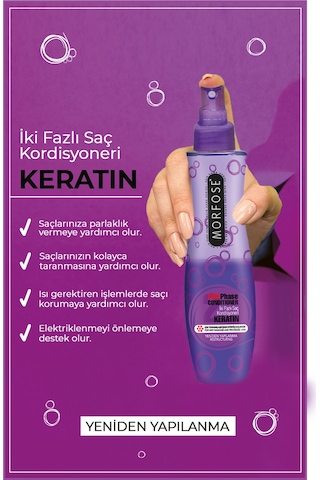 Morfose Keratin Mor Fön Suyu 240 ML