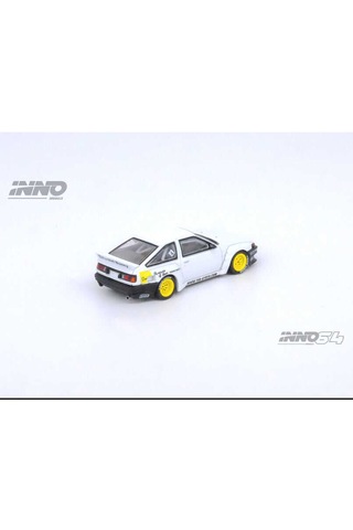 Inno 1/64 Toyota Corolla Trueno Ae86 "pandem / Rocket Bunny" White Beyaz