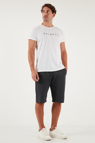 Buratti Pamuklu Regular Fit Normal Bel Belden Bağlamalı Erkek Short 5908021 Antrasit