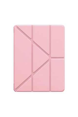 Baseus Minimalist Apple İpad Uyumlu Air 13" Tablet Kılıfı - Pembe Kapaklı Kılıf