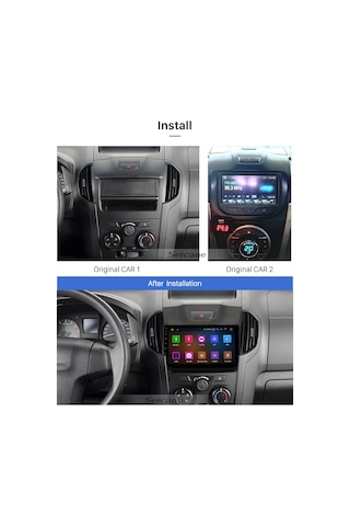 Isuzu D-max 2015-2018 Multimedya Navigasyon Usb Kamera Carplayer