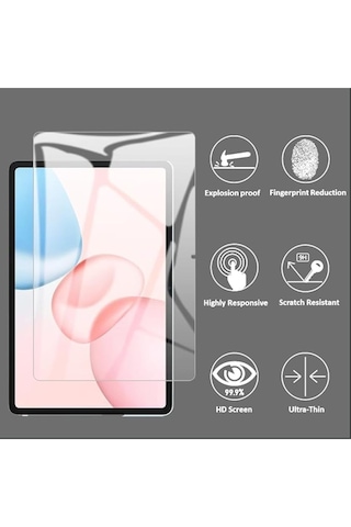 Honor Pad 10 12.1 Inç İle Uyumlu Tam Koruma Nano Esnek Tablet Kırılmaz Ekran Koruyucu 3 Adet