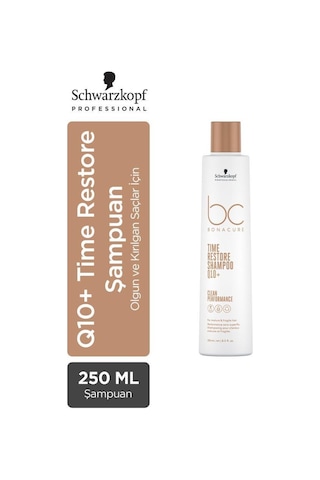 Bonacure Q10+ Time Restore Olgun Ve Kırılgan Saçlar İçin Şampuan 250 ML