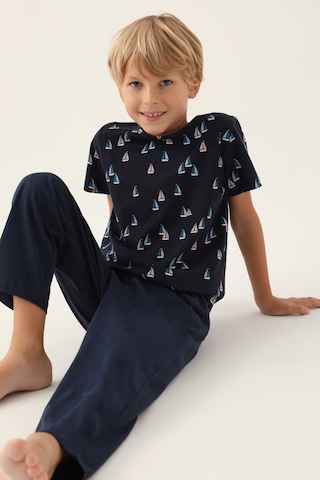 Arnetta Yacht Lacivert Erkek Çocuk Pijama Takımı 5274-42717 Lacivert