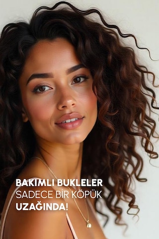 Bukle Belirginleştirici Saç Köpüğü 200 Ml Hindistan Cevizi Özlü, Paraben, Sls Ve Silikon İçermez