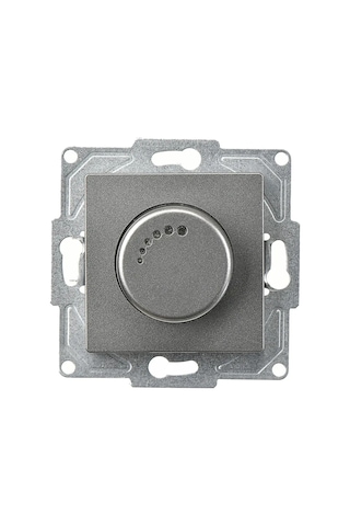 Günsan Eqona Metalik Füme Dimmer 1000Va - Çerçevesiz Günsan Eqona Metalik Füme Dimmer 1000Va - Çerçevesiz