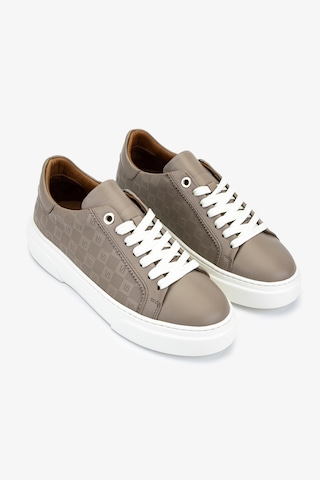 Valmenti Kadın Hakiki Deri Vizon Napa Sneakers & Spor Ayakkabı 04 Val-502 Bn Ayk Sk25-26 Vızon Nappa Vizon