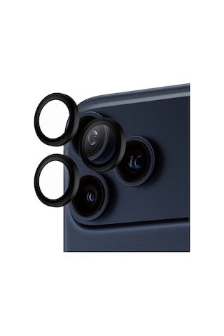 Panzerglass Hoops Apple Uyumlu iPhone 17 Pro Max 16 Black Kamera Lens Koruyucu