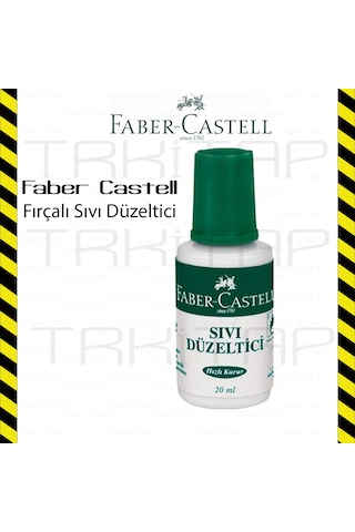 Faber Castell Fırçalı Sıvı Düzeltici Daksil daktil 2 Adet