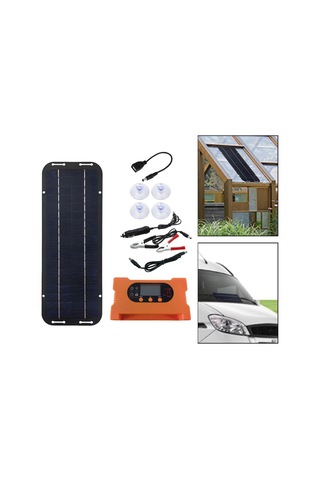 Suntek Rv Marine Karavan Için Kontrol Aksesuarlarıyla Turuncu